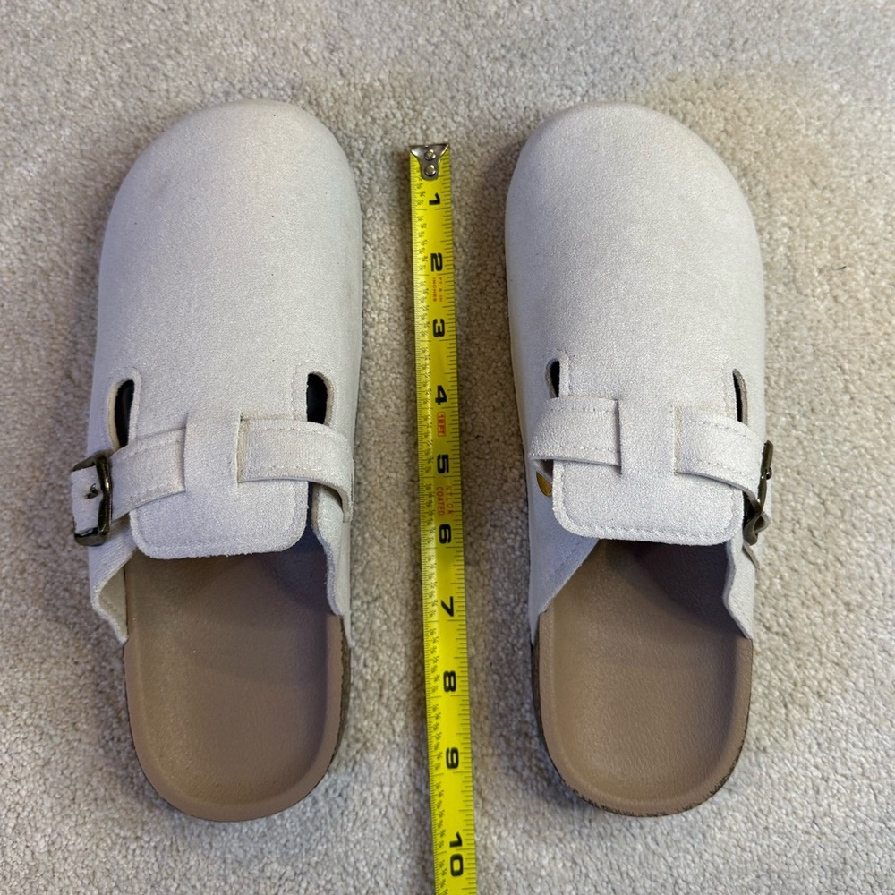 Light Cream Clogs Size 38 - Picture 7 of 8